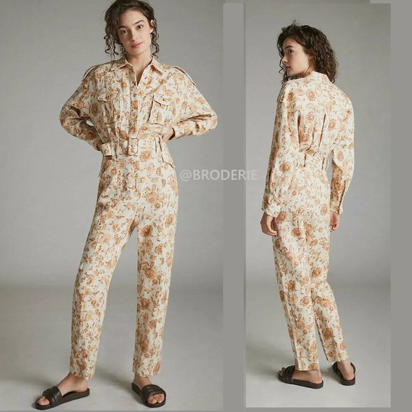 new Anthropologie Aphrodite Jumpsuit size 10 new with tag - Picture 1 of 7